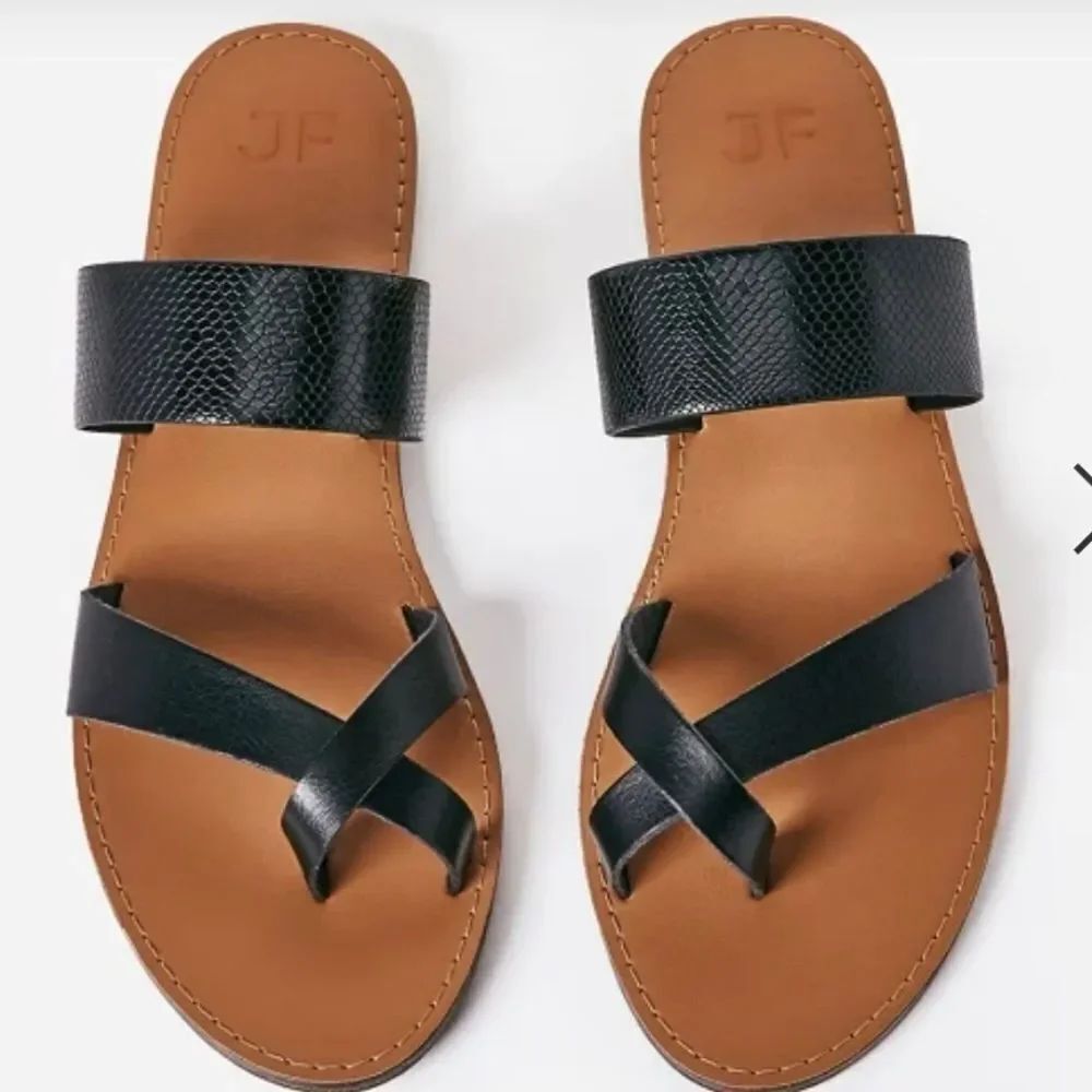 Just Fab Cloey Flat Sandals